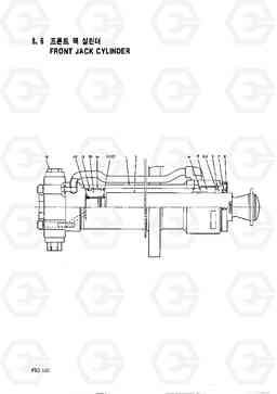 8060 FRONT JACK CYLINDER HC25E, Hyundai