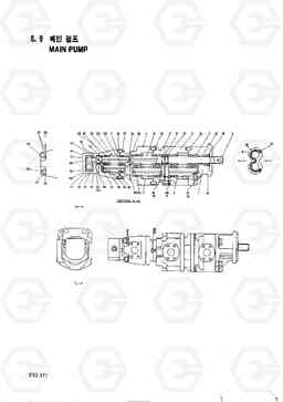 8090 MAIN PUMP HC25E, Hyundai