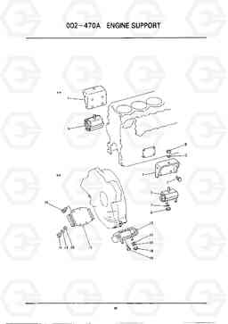 C047 ENGINE SUPPORT HC25E, Hyundai