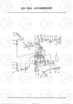 C055 AIR COMPRESSOR HC25E, Hyundai