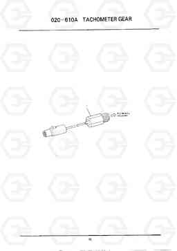 C063 TACHOMETER GEAR HC25E, Hyundai