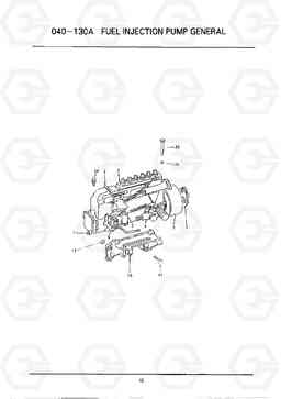 C093 FUEL INJECTION PUMP GENERAL HC25E, Hyundai