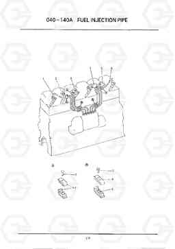 C119 FUEL INJECTION PIPE HC25E, Hyundai