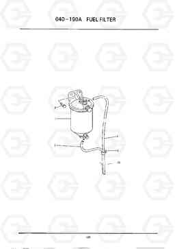 C127 FUEL FILTER HC25E, Hyundai