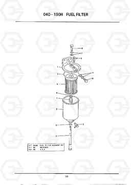 C129 FUEL FILTER HC25E, Hyundai