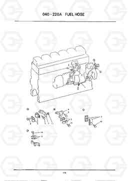 C131 FUEL HOSE HC25E, Hyundai