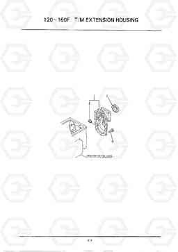C175 T/M EXTENSION HOUSING HC25E, Hyundai