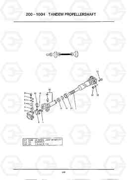 C199 TANDEM PROPELLERSHAFT HC25E, Hyundai