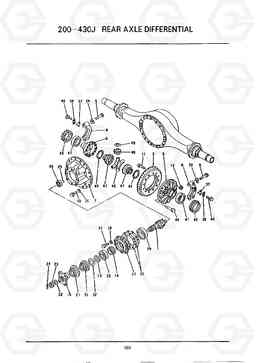 C207 REAR AXLE DIFFRENTIAL HC25E, Hyundai