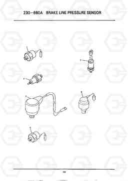 C331 BRAKE LINE PRESSUR SENSOR HC25E, Hyundai