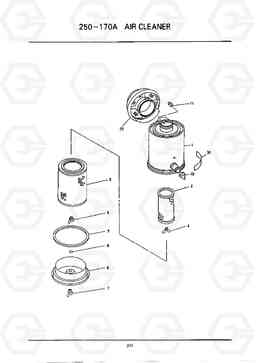 C379 AIR CLEANER HC25E, Hyundai