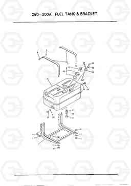 C383 FUEL TANK & BRACKET HC25E, Hyundai