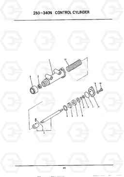 C403 CONTROL CYLINDER HC25E, Hyundai