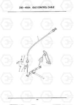 C417 IDLE CONTROL CABLE HC25E, Hyundai