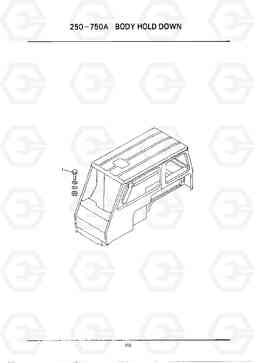 C453 BODY HOLE-DOWN HC25E, Hyundai