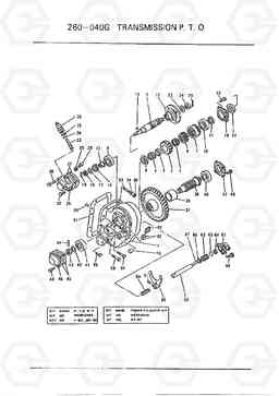 C463 TRANSMISSION P.T.O HC25E, Hyundai