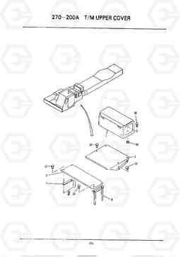 C475 TRANSMISSION UPPER COVER HC25E, Hyundai