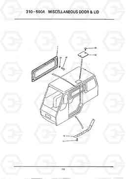 C503 MISCELLANEOUS DOOR & LID HC25E, Hyundai