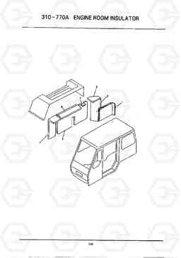 C509 ENGINE ROOM INSULATOR HC25E, Hyundai