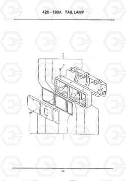 C599 TAIL LAMP HC25E, Hyundai