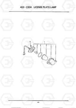 C601 LICENCE PLATE LAMP HC25E, Hyundai