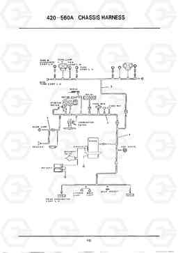 C643 CHASSIS HARNESS HC25E, Hyundai