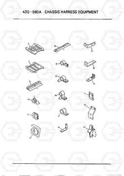 C645 CHASSIS HARNESS EQUIPMENT HC25E, Hyundai