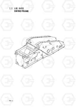 1010 SWING FRAME HC50E, Hyundai