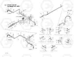 3120 OUTRIGGER HYD. LINES HC50E, Hyundai