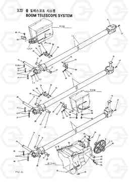 3220 BOOM TELESCOPE SYSTEM HC50E, Hyundai