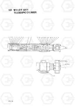 3230 TELESCOPIC CYLINDER HC50E, Hyundai