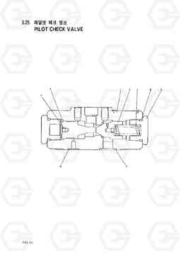 3240 PILOT CHECK VALVE HC50E, Hyundai