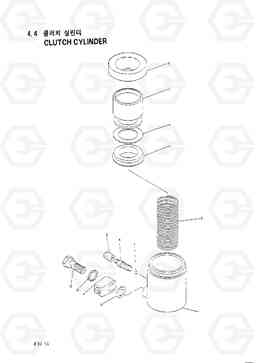 4040 CLUTCH CYLINDER HC50E, Hyundai