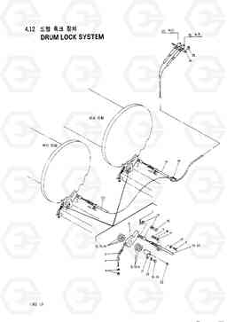 4120 DRUM LOCK SYSTEM HC50E, Hyundai