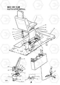 5090 CLUTCH LEVER INSTALL HC50E, Hyundai