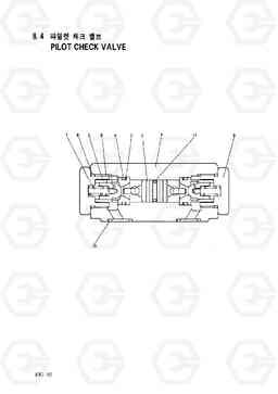 8040 PILOT CHECK VALVE HC50E, Hyundai