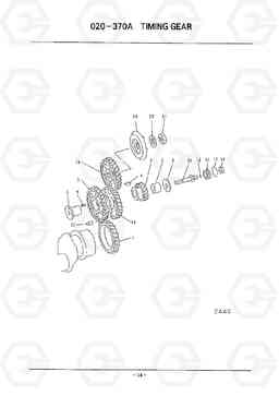 D035 TIMING GEAR HC50E, Hyundai