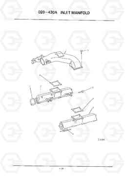 D039 INLET MAINIFOLD HC50E, Hyundai