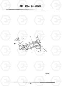 D097 OIL COOLER HC50E, Hyundai