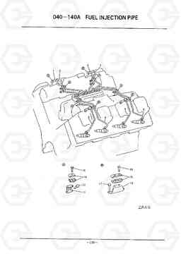 D131 FUEL INJECTION PIPE HC50E, Hyundai