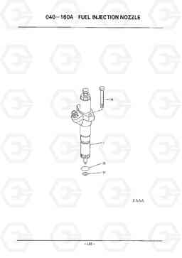 D133 FUEL INJECTION NOZZLE HC50E, Hyundai