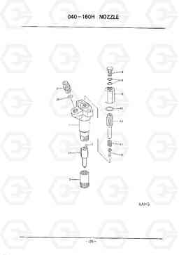 D135 NOZZLE HC50E, Hyundai