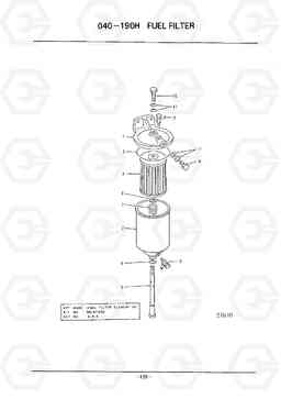 D139 FUEL FILTER HC50E, Hyundai