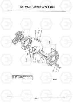 D161 CLUTCH COVER & DISK HC50E, Hyundai