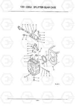 D201 SPLITTER GEAR CASE HC50E, Hyundai