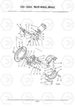 D273 REAR WHEEL BRAKE HC50E, Hyundai