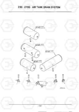 D311 AIR TANK DRAIN SYSTEM HC50E, Hyundai