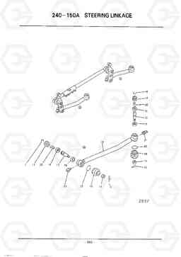 D383 STEERING LINKAGE 2 HC50E, Hyundai