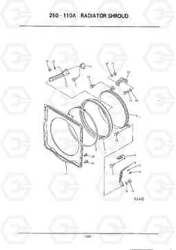 D425 RADIATOR SHROUD HC50E, Hyundai