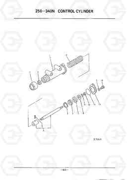 D453 CONTROL CYLINDER HC50E, Hyundai